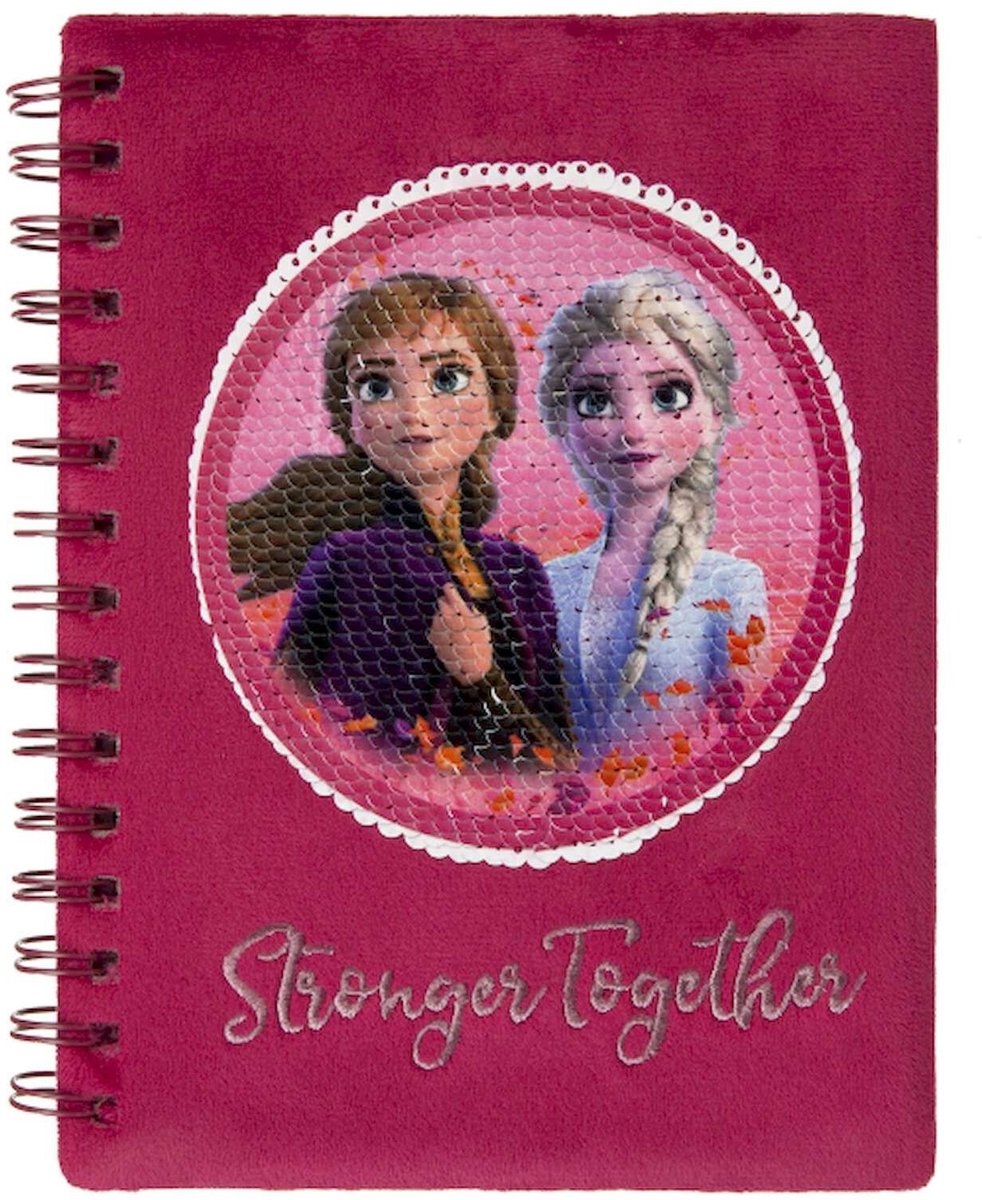 Notebook Undercover A5 Disney congelato con paillettes