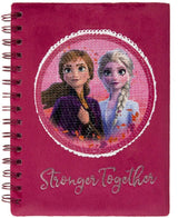Notebook Undercover A5 Disney congelato con paillettes