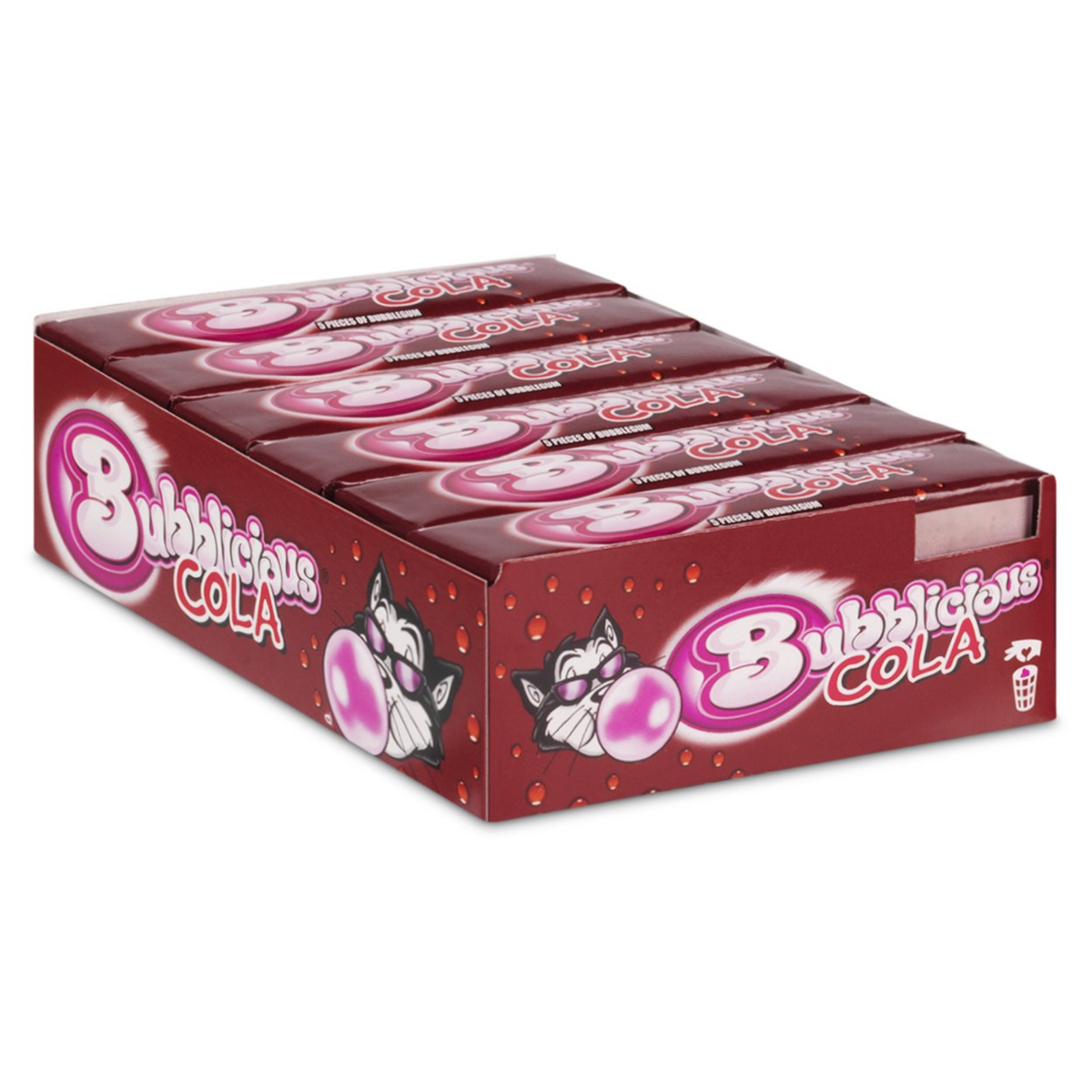 Gomma da masticare Bubblicious alla cola (18 rotoli)