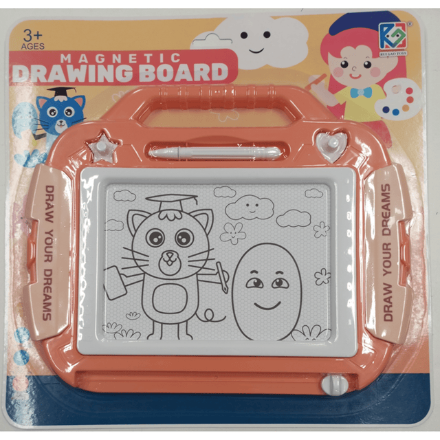 Tavolo da disegno magnetico con penna e 2 magneti