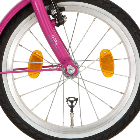 Ruota anteriore Alpina 16 hlq-10a-1 zinco bianco spk