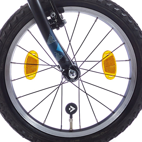 Ruota anteriore Alpina 16 hlq-10a-1 nera nera spk