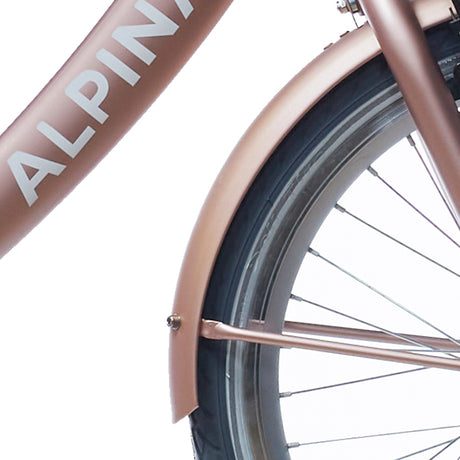 Set parafanghi Alpina + asta 22 clubb oro rosa opaco