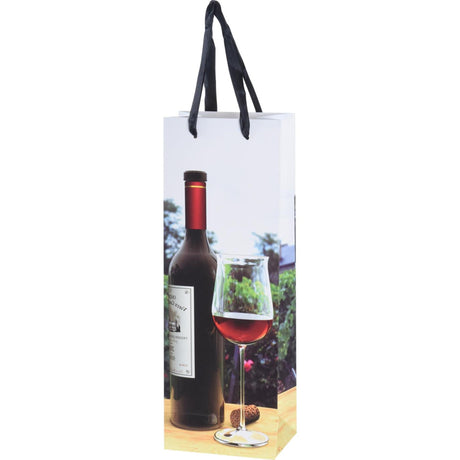 Busta regalo per bottiglia 12,8x8,4x36cm