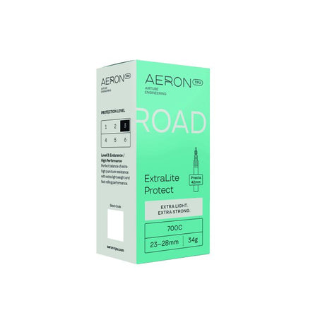 Aeron tpu aeron tpu road - extralite proteggi 23-28 valvola presta 42 700c