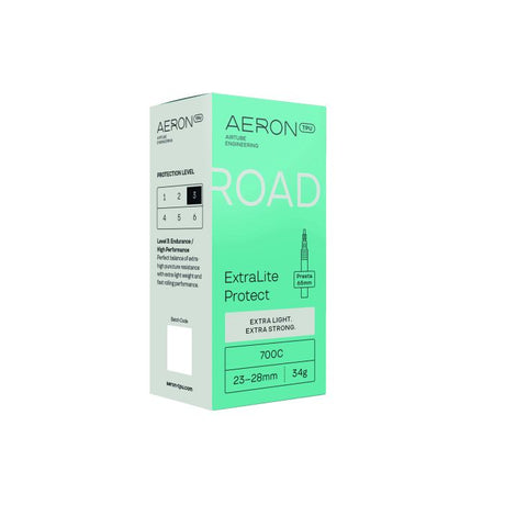 Aeron tpu aeron tpu road - extralite proteggi 23-28 valvola presta 65 700c