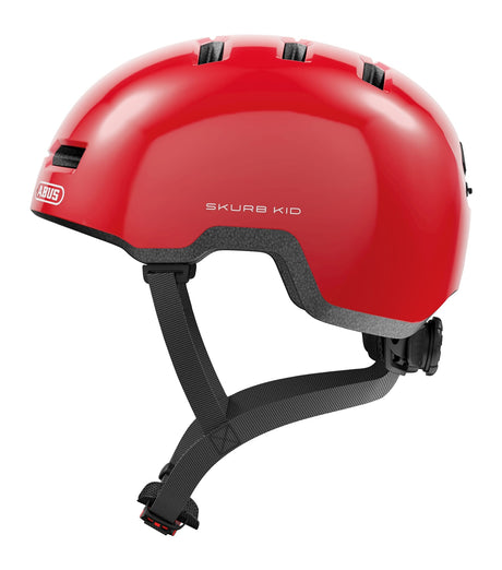 Casco Abus skurb kid rosso lucido m 50-55cm