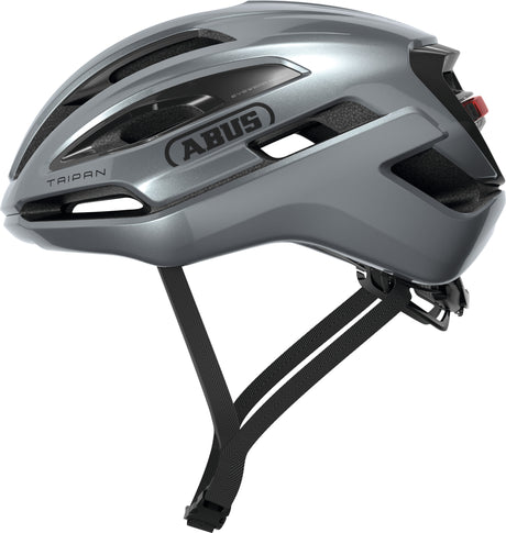 Casco Abus Taipan led grafite argento l 57-61cm