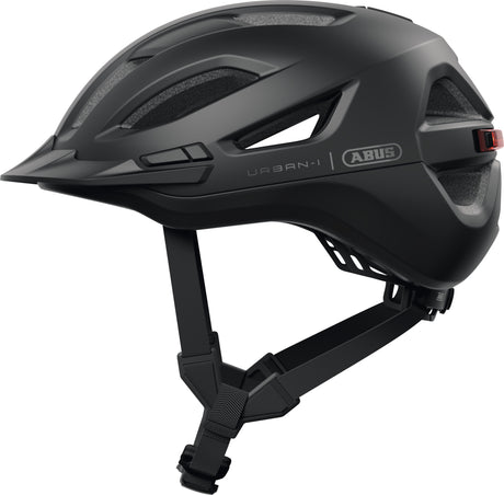 Casco da bicicletta Abus urban-i 4.0 ace velluto nero l - 57-61 cm - nero - adatto per l'uso su biciclette elettriche - biciclette da città - 300 g