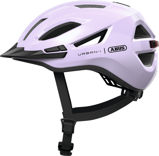 Casco Abus urban-i 4.0 lavanda chiaro s 51-55cm