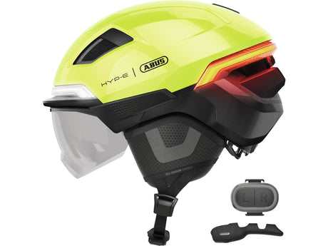 Casco intelligente Abus hyp-e bl.ace segnale giallo l 57-61 cm