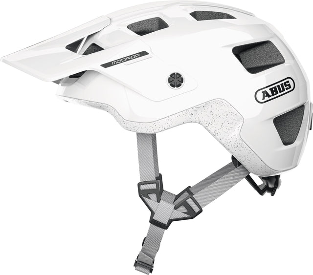 Abus helm modrop alpine white s 51-55cm