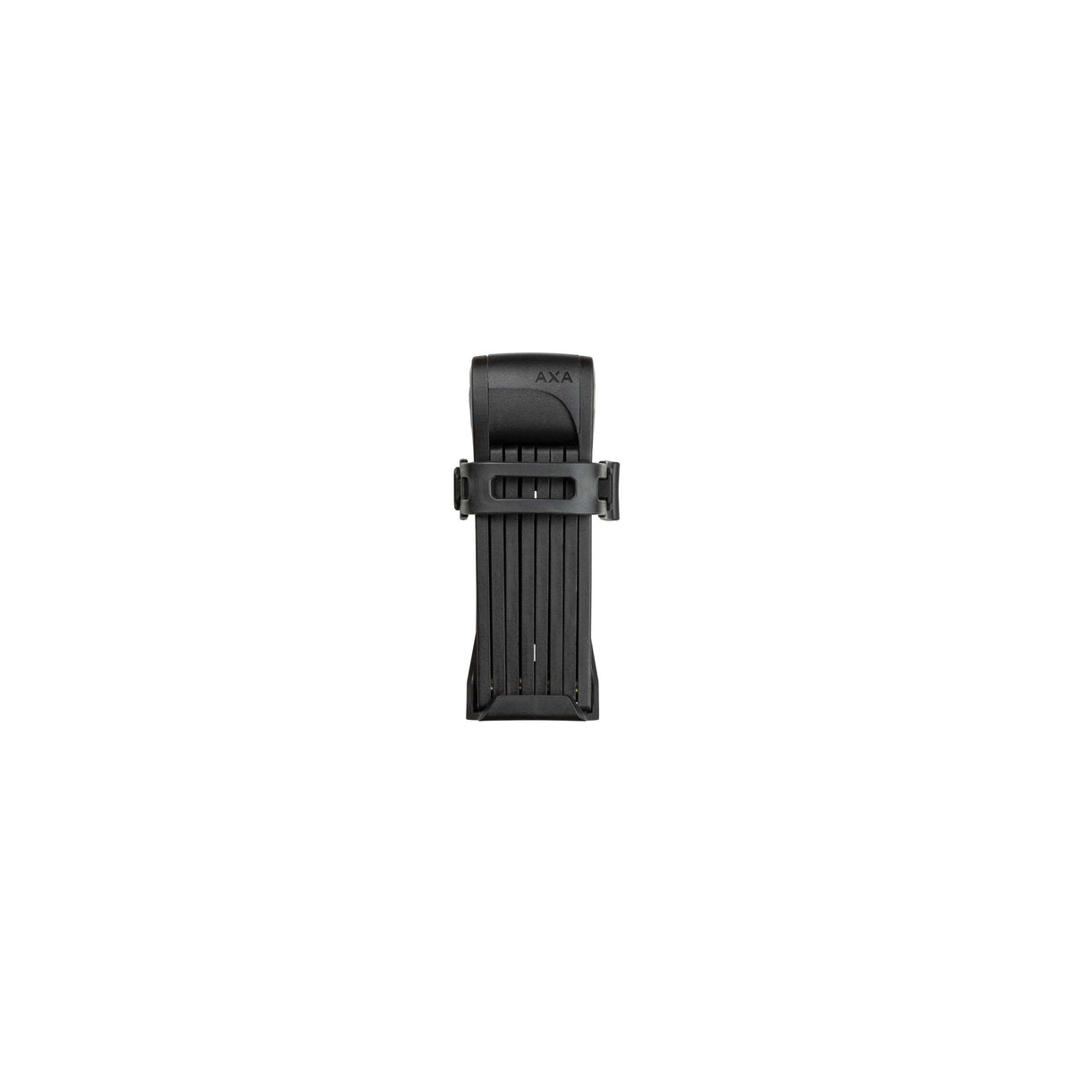 Lucchetto pieghevole Axa fold 80 lite duo pack con chiavi identiche - nero