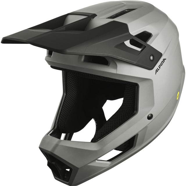 Casco mtb Olympic Sportswear Alpina Sports Pikes Mips 56-59 grigio opaco