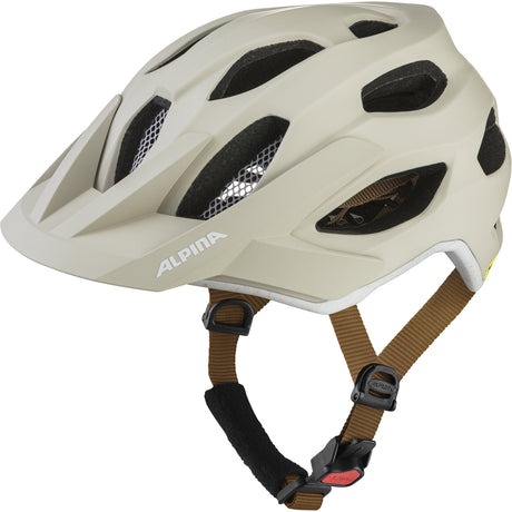 Casco mtb Olympic Sportswear Alpina Sports Apax Mips 57-62 Crema Opaca