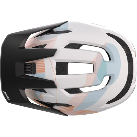 Casco mtb Olympic Sportswear Alpina Sports Taunus Mips 52-56 bianco opaco sabbia