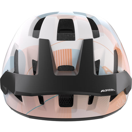 Casco mtb Olympic Sportswear Alpina Sports Taunus Mips 55-59 bianco opaco sabbia
