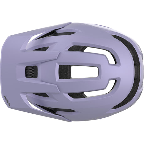 Casco mtb Olympic Sportswear Alpina Sports Taunus 55-59 lilla opaco
