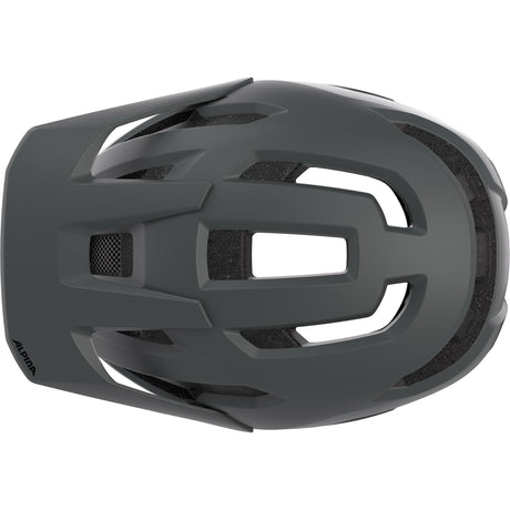 Casco mtb Olympic Sportswear Alpina Sports Taunus 55-59 grigio scuro opaco