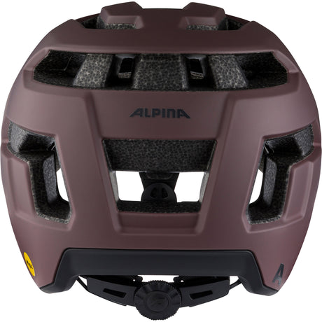 Casco Olympic Sportswear Alpina Sports Tour Taunus Gravel Mips 55-59 Marrone Scuro Opaco