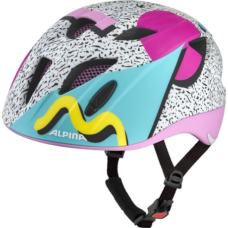 Abbigliamento sportivo olimpico Alpina Sports casco per bambini Ximo Flash Retro 49-54 opaco