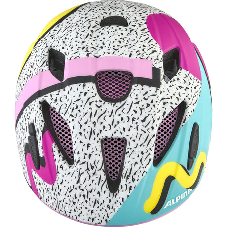 Abbigliamento sportivo olimpico Alpina Sports casco per bambini Ximo Flash Retro 49-54 opaco