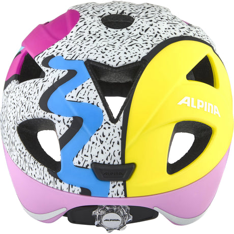 Abbigliamento sportivo olimpico Alpina Sports casco per bambini Ximo Flash Retro 49-54 opaco