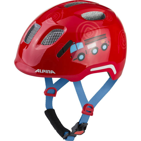 Abbigliamento sportivo olimpico Alpina Sports casco per bambini Ximo 2 Flash Fire Fighter 49-54 GL.