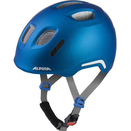 Abbigliamento sportivo olimpico Casco per bambini Alpina Sports Ximo 2 Flash Blue 45-49 opaco