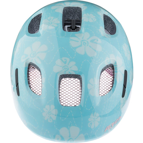 Abbigliamento sportivo olimpico Alpina Sports casco per bambini Ximo 2 Aqua Rose Flower 47-51 Gloss