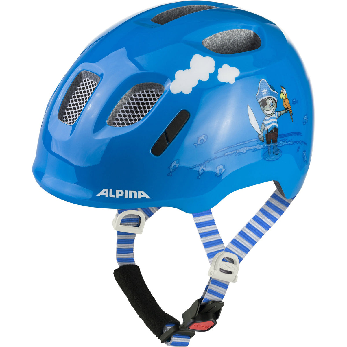 Abbigliamento sportivo olimpico Alpina Sports casco per bambini Ximo 2 Ahoi 49-54 gloss
