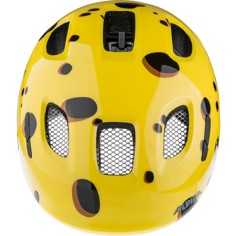 Olympic Sportswear Alpina Sports casco per bambini Ximo 2 Yellow Gouda 47-51 Gloss