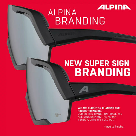 Olympic sportswear alpina sports occhiali sportivi rocket q-lite matt grey