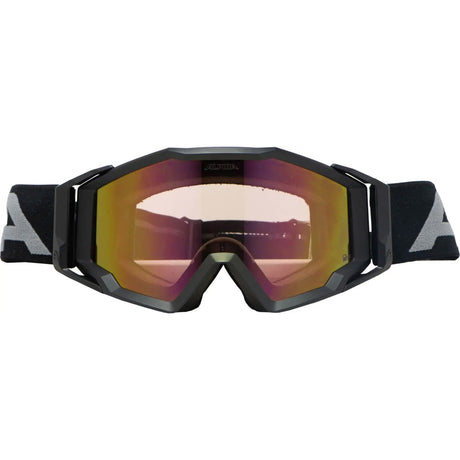 Olympic sportswear alpina occhiali sportivi sportivi circus q-lite nero opaco