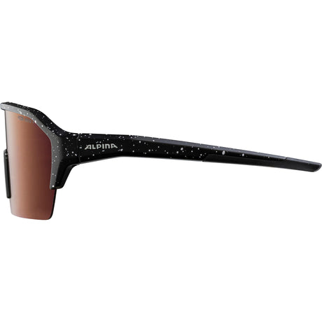 Olympic Sportswear Alpina Sports occhiali sportivi Ram HR Q-Lite lenti rosse a specchio nere