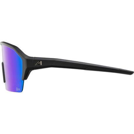 Abbigliamento sportivo olimpico Alpina Sports occhiali sportivi ram hr q-lite jade mirror lens nero