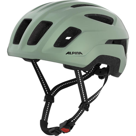 Abbigliamento sportivo olimpico alpina sports casco urbano paranus 59-61 verde opaco