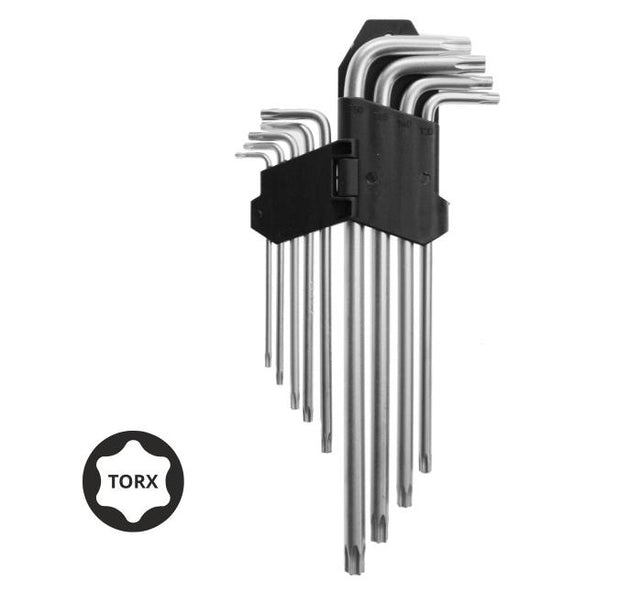 Awtools torx t10-t50 lang 9szt.