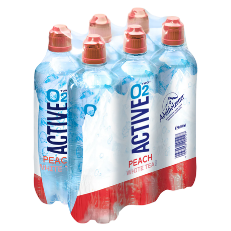 Tè bianco Active o2 pesca tappo (6x 50cl)