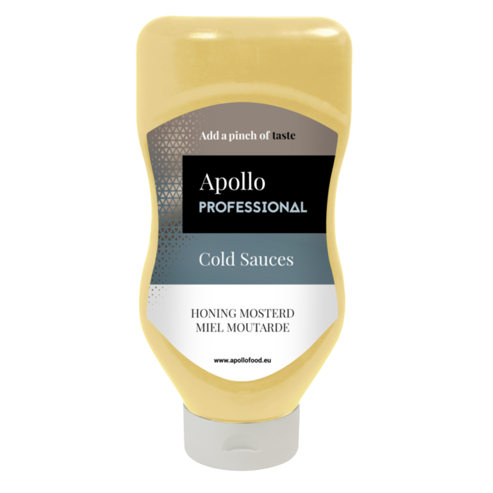 Bottiglia di salsa Apollo senape e miele (710 ml)
