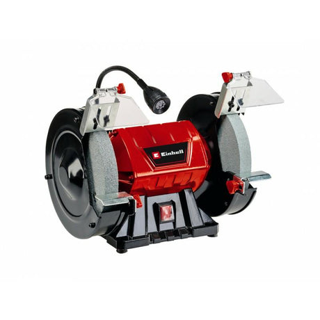Smerigliatrice elettrica da banco Einhell tc-bg 200 l - 400 w - 2.980 t min - ø200x32x25 mm - incl. 2x mole (1x k36, 1x k60)