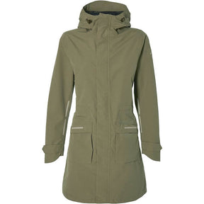 Basil Rain Parka Mosse da donna verde oliva s
