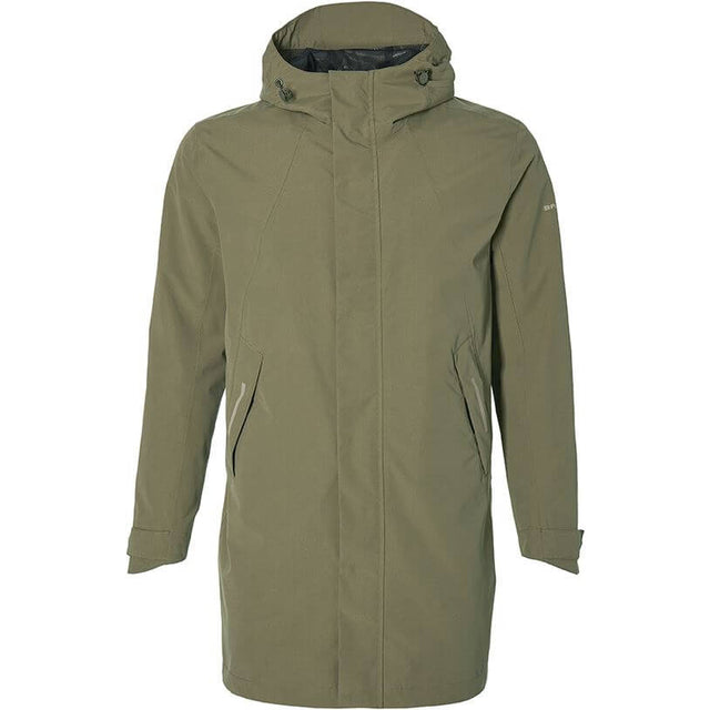 Basil Rain Parka Mosse Uomo Verde Oliva L