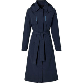Basil trenchcoat mosse dames night blue m