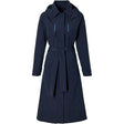 Basil trenchcoat mosse dames night blue l