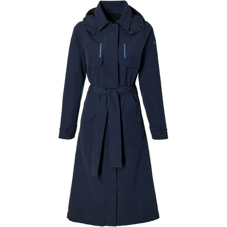 Basil trenchcoat mosse dames night blue xl