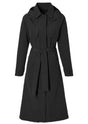 Trench Basil Mosse da donna Jet Black s
