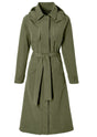 Trench Basil Mosse da donna verde oliva s
