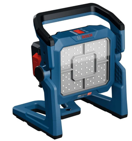 Bosch blu gli 18v-5000 professionale | lampada da cantiere 18v 5000 lumen | senza batterie e caricabatterie in scatola - 06019p5100