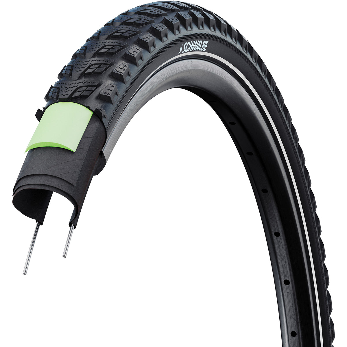 Schwalbe copertoncino Marathon 365 55-622 +r nero
